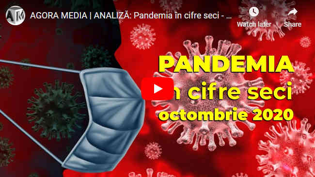 VEZI VIDEO: ANALIZĂ: Pandemia în cifre seci - octombrie 2020