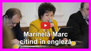 Discursul în engleză al Marinelei Marc, inspector general IŞJ Cluj