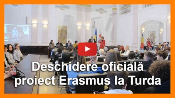 Deschidere oficială proiect Erasmus la Turda