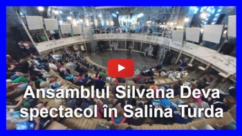 Ansamblul Silvana Deva - spectacol în Salina Turda