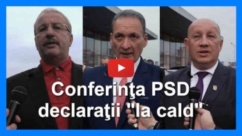 Conferinţa PSD - Declaraţii "la cald"