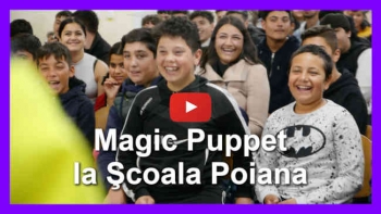 Magic Puppet la Şcoala Poiana