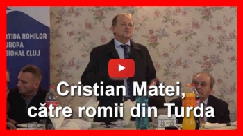 EXCLUSIV! Cristian Matei, către romii din Turda