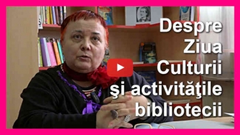 EXCLUSIV: Despre Ziua Culturii Naţionale şi activităţile bibliotecii turdene