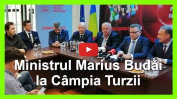 Ministrul Marius Budăi, la Câmpia Turzii